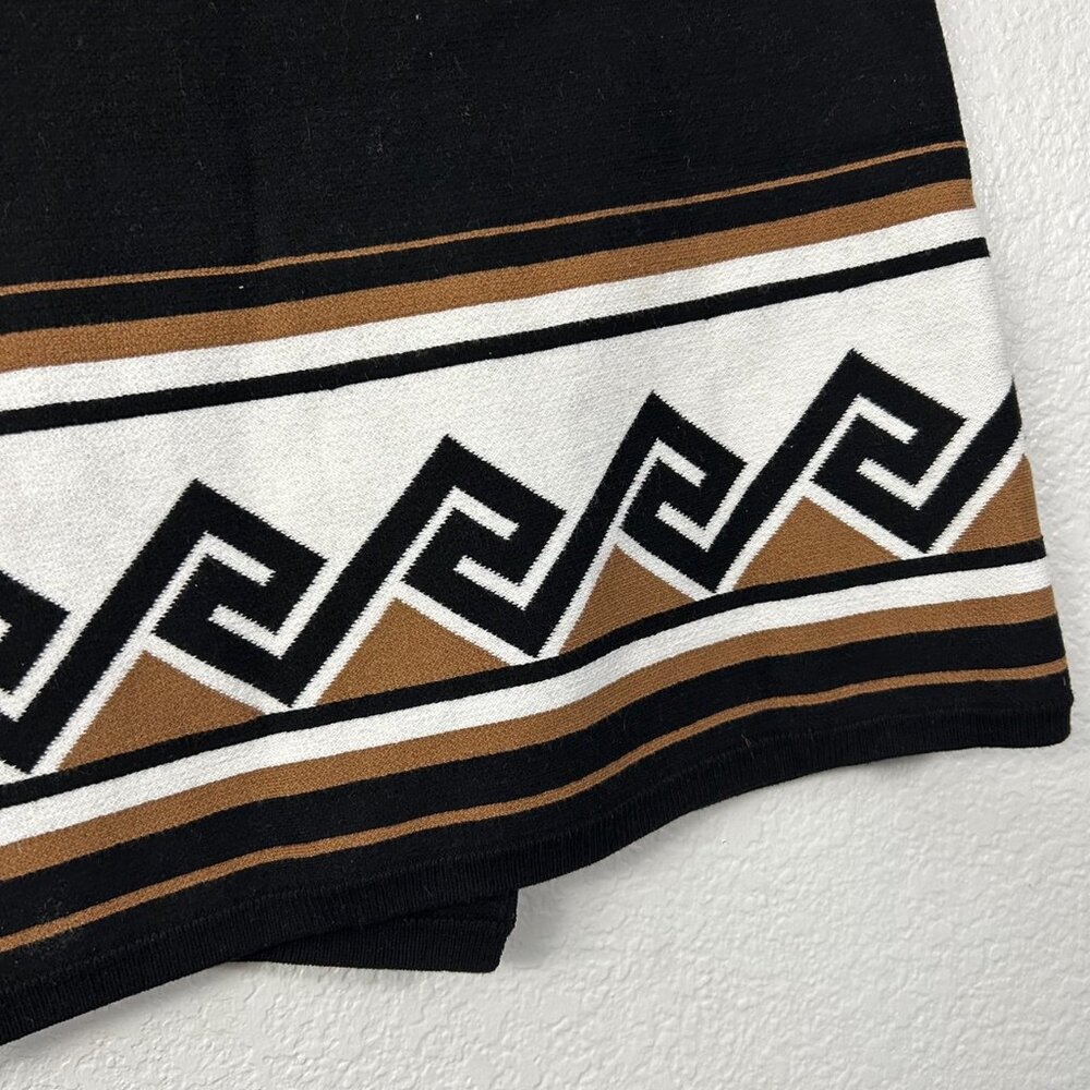 Talula Aritzia Bourlet Jaquard Knit Wrap Skirt Aztec Print - Picture 3 of 7